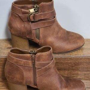 Addition Elle Brown Ankle Boots